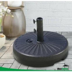 Pied De Parasol - Plastique - Remplissable Jusqu'à 22 Kg - MaxxGarden -Promos Jardin Lumi Magasin 72492524 5
