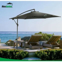 Pied De Parasol - Dalle Pour Parasol à Lester - 50x50cm - 60kg Une Fois Remplie - Noir - MaxxGarden -Promos Jardin Lumi Magasin 72492554 5