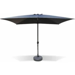 Parasol Rectangulaire 2 X 3 M - Imperméable - Taupe - MaxxGarden