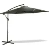 Parasol Deporte Inclinable 3M - Avec Housse De Protection - Noir - MaxxGarden