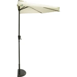 Parasol De Balcon 250 Cm - Demi Parasol - Gris - MaxxGarden -Promos Jardin Lumi Magasin 72492992 4