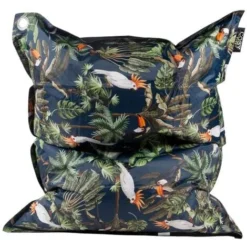 No Name Maxi Coussin Imprimé Intérieur Extérieur 110 X 130 Cm Travel