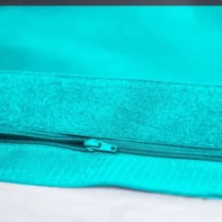 Pouf Géant XXL Intérieur Et Extérieur, Déhoussable, Salon, Jardin, Deco Arts Bleu Caraïbes -Promos Jardin Lumi Magasin 83724041 3