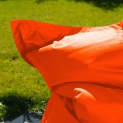 Pouf Géant XXL Intérieur Et Extérieur, Déhoussable, Salon, Jardin, Deco Arts Orange -Promos Jardin Lumi Magasin 83724048 4