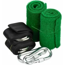 Fixation Pour Balançoire, Sangle Balancoire Suspendu Ultra Résistant Avec D-Ring Charge Maximale 500kg Pour Camping, Hamac Et Balancoire De Jardin, -Promos Jardin Lumi Magasin 85352090 4