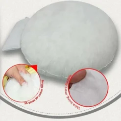 MINKUROW Coussin Fauteuil Suspendu Avec Oreiller, Exterieur Coussin Pour Fauteuil Oeuf Suspendu Coussin, Fauteuil Balancoire, Chaise Oeuf, Chaise Suspendue, Fauteuil Rotin Siege Coussin Pour Jardin -Promos Jardin Lumi Magasin 85582450 4