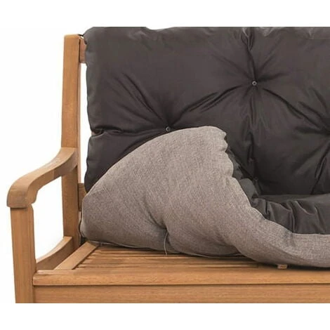 Set Coussins Pour Palettes, Assise 120 X 50 Et Dossier 120 X 50cm, Coussins Canapé / Coussin Palette In-extérieur Noir, SETGARDEN 3 Set Coussins Pour Palettes, Assise 120 X 50 Et Dossier 120 X 50cm, Coussins Canapé / Coussin Palette In-extérieur Noir, SETGARDEN – Image 3