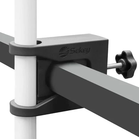 Sekey Support De Parasol Balcon Pour Balustrade, Pied De Parasol, Pour Des Parasol Jusqu'à Ø 40mm, Balustrade De Balcon Rond/Carré 20mm-45mm 1 Sekey Support De Parasol Balcon Pour Balustrade, Pied De Parasol, Pour Des Parasol Jusqu'à Ø 40mm, Balustrade De Balcon Rond/Carré 20mm-45mm