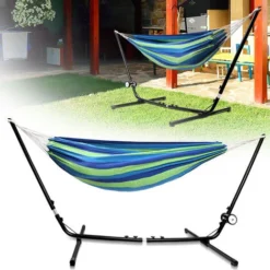 Randaco Hamac Avec Cadre Intérieur Coloré Hamac Bâton Extérieur Chaise Suspendue Pour Enfants