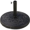Pied De Parasol Béton - 14 Kg - Noir - MaxxGarden