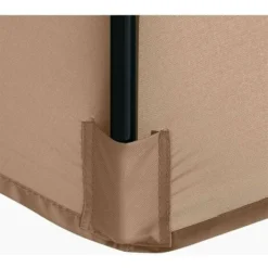 Housse De Rechange Pour Parasol, 8 baleines, 3 m, Imperméable, Anti-UV, Tissu De Rechange, Beige -Promos Jardin Lumi Magasin 90519219 5