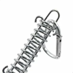 Boucle Ressort Tension Fixation Store - Voile D'ombrage Fixations Accessoires En Acier Inoxydable Avec 4 Ressorts HéLicoïdaux 8 Mousquetons Pour Tentes Auvents Camping, 4 Pcs -Promos Jardin Lumi Magasin 90675910 5