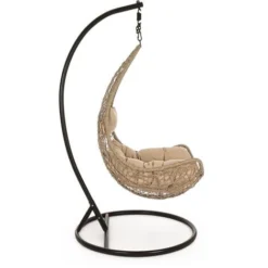 Fauteuil Suspendu Bizzotto Amirantes - Naturel -Promos Jardin Lumi Magasin 91120050 3