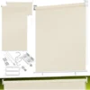 KESSER® Store Vertical Store Vertical Marquise De Balcon Protection Visuelle Protection Solaire Store Latéral Ombrage, Store De Balcon Stable Et Résistant Aux Intempéries, Pour Balcon, Terrasse, Jardi