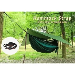 RHAFAYRE Sangles De Hamac Pour Arbre Avec 2 Cordes Hamac De 280cm2,5cm And 2 Mousquetons De Fer Kit De Fixation Hamac Pour Balançoire Camping Avec Capacité De Charge De 200 Kg Respectueux Des Arbres ( -Promos Jardin Lumi Magasin 92680704 5