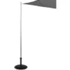 Mât De Fixation Pour Voile D Ombrage Gris 50 Mm - Hespéride