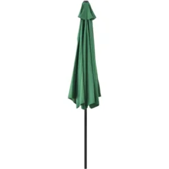 Nova Parapluie De La Mezzaluna Ø300 Cm Avec Manivelle Extérieure Extérieure Résistante Taille : Vert -Promos Jardin Lumi Magasin 94572171 3