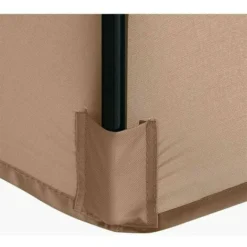 Housse De Rechange Pour Parasol, 8 Baleines, 3 M, Imperméable, Anti-UV, Tissu De Rechange, Beige -Promos Jardin Lumi Magasin 95084839 5