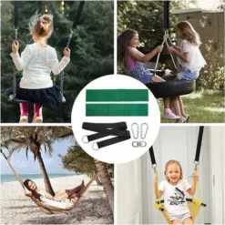 Hamac Ultra Résistant Aux Sangles Lourde Suspension 150CM Avec D-Ring - Deux Crochets Mousquetons - Charge Max 500KG, Cordes D'Attache Pour Balancoire De 9 Hamac Ultra Résistant Aux Sangles Lourde Suspension 150CM Avec D-Ring - Deux Crochets Mousquetons - Charge Max 500KG, Cordes D'Attache Pour Balancoire De -Promos Jardin Lumi Magasin 95461519 5