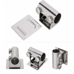 Réglable Support De Parasol En Acier Inoxydable Porte Parapluie Parasol De Pêche Porte-parapluie Réglable Avec Plaque De Montage Et Vis Pour Chaise De Pêche Pour Parasol Balcon, Parasol Balcon Pêche -Promos Jardin Lumi Magasin 96358322 3