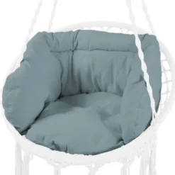 SVITA CARRIE Set De Coussins 4 Pièces Style Boho Pour L'intérieur Et L'extérieur Bleu