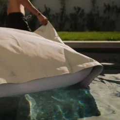 Pouf Géant XXL Déhoussable, Flottant Pour Piscine, Deco Arts Beige -Promos Jardin Lumi Magasin 96962383 4