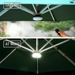 Lampes Pour Parasol, Avec 10 Modes D'Éclairage Luminaire LED Parasol Sans Fil Réglable Bluetooth Pour Parasol De Jardin Terrasse (Color） -Promos Jardin Lumi Magasin 97651705 4
