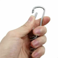 Accessoire Pour Voile D'ombrage,avec 4 Ressorts HéLicoïdaux 8 Mousquetons Pour Tentes Auvents Camping, 4 Pcs 8 Accessoire Pour Voile D'ombrage,avec 4 Ressorts HéLicoïdaux 8 Mousquetons Pour Tentes Auvents Camping, 4 Pcs -Promos Jardin Lumi Magasin 97677514 4