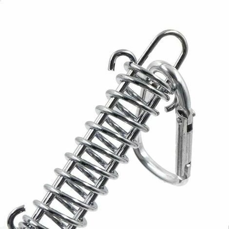 Accessoire Pour Voile D'ombrage,avec 4 Ressorts HéLicoïdaux 8 Mousquetons Pour Tentes Auvents Camping, 4 Pcs 5 Accessoire Pour Voile D'ombrage,avec 4 Ressorts HéLicoïdaux 8 Mousquetons Pour Tentes Auvents Camping, 4 Pcs – Image 5