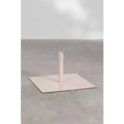 Base De Parasol En Acier Peuet SKLUM Rosa Pâle Make Up -Promos Jardin Lumi Magasin 98523936 3