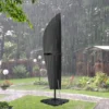Housse De Protection De Parasol, 280 X 30 X 81/46 Cm Imperméable Résistant Avec Fermeture Éclair Pour Parasol De 2 à 4 M Résistante Et Durable Pour Parasol Déporté
