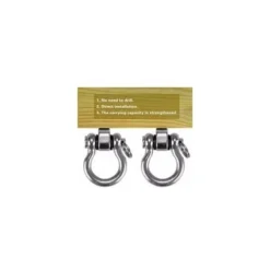 2 Pièces Crochet A Visser, Acier Inoxydable 304 Robuste 180° Crochet Plafond Pour Aire De Jeux Intérieure Extérieure Yoga, Hamac ,Corde, Balançoire, Suspendue Chaise, Sac De Boxe , Max 450kg -Promos Jardin Lumi Magasin 99721612 4